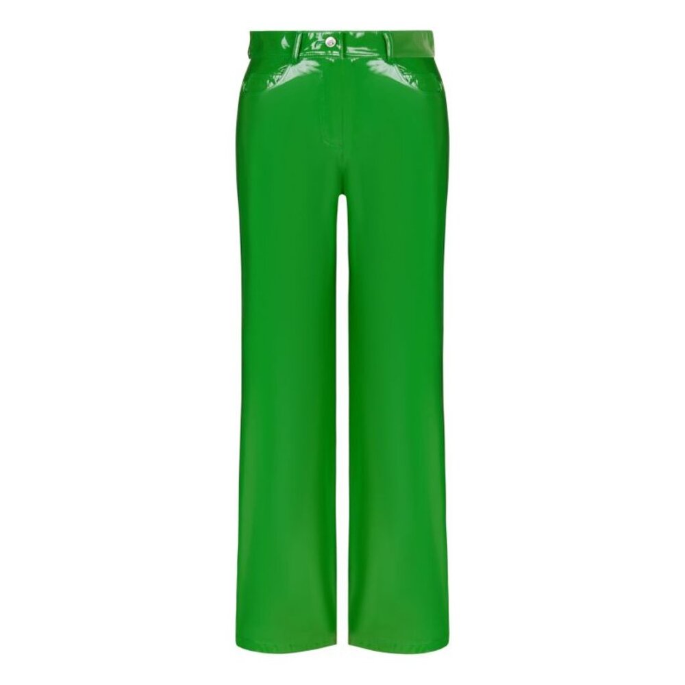 NWT NORDSTROM Green Pleather Pants NOCTURNE